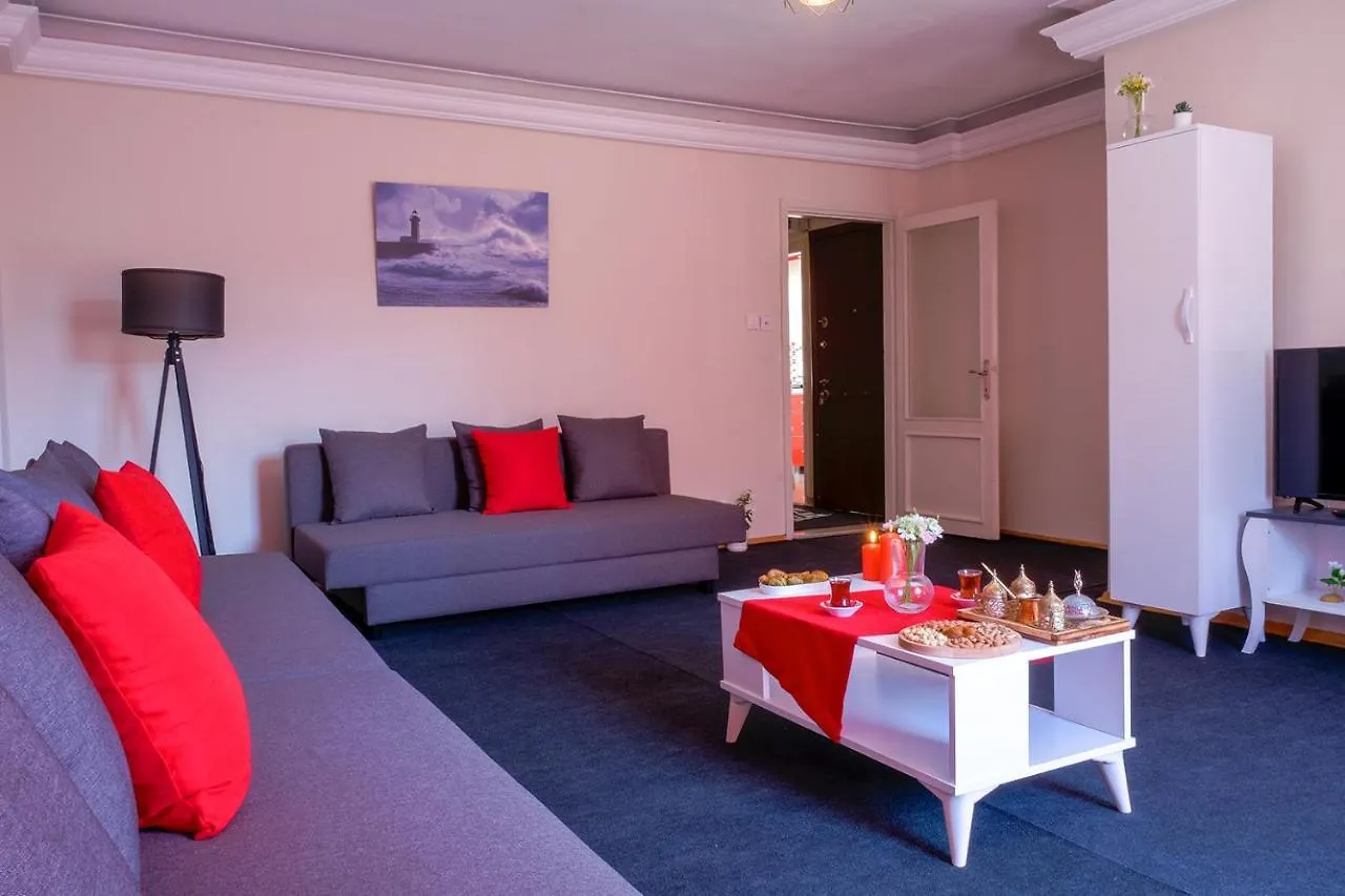 3+1 New Kadikoy Istanbul Entire Flat Furnished Apartment For Rent In The Heart Of Kadikoy! 0*,